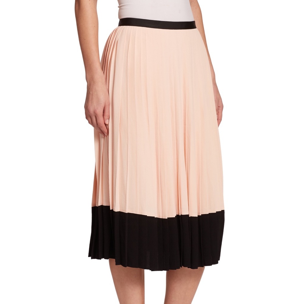 NWT Kate Spade Crepe Pleated Skirt